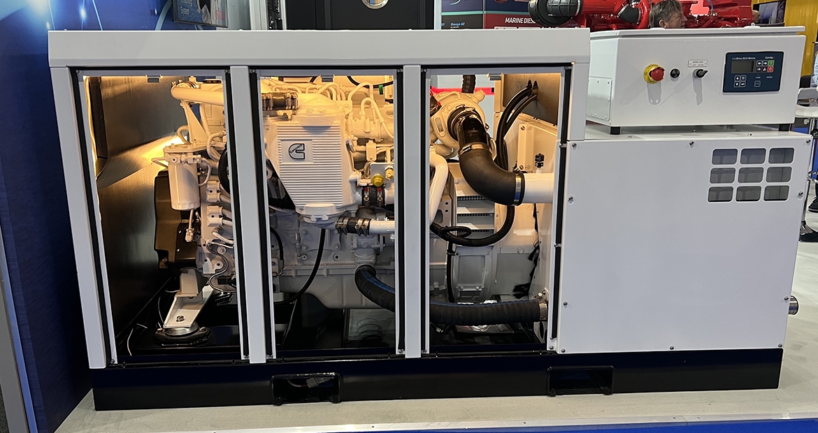 CUMMINS INTRODUCES THE QSB7E ONAN GENERATOR SET AT THIS YEAR’S SEAWORK EXHIBITION