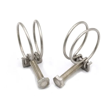 067220 Dongfeng Double Wire Hose Clamp